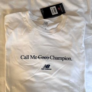 NWT New Balance “Call Me Coco” T Shirt